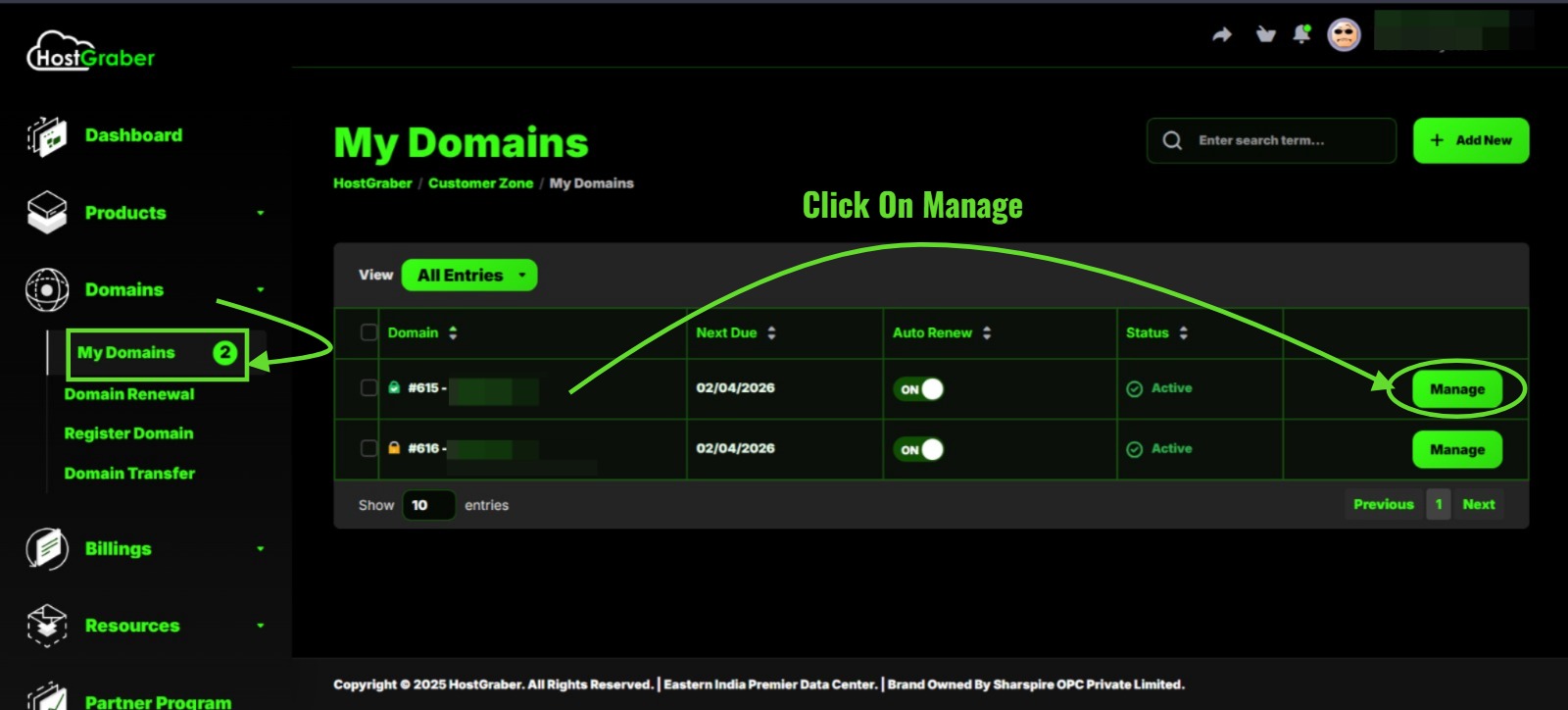 Domain_manage